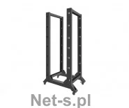 LANBERG Stojak Open Rack 32U 600x800mm czarny (OR01-6832-B) - Pozostałe akcesoria sieciowe - miniaturka - grafika 2