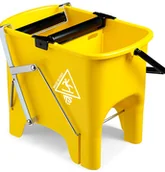 Wózki serwisowe - TTS squizzy 15L wiadro do sprzątania - żółty - miniaturka - grafika 1