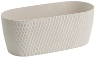 Donice - Form-Plastic Doniczka plastikowa skrzynka balkonowa Mika Eco 27 x 12.5 cm biała - miniaturka - grafika 1