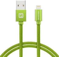 Kable USB - SWISSTEN Kabel USB Lightning SWISSTEN 1.2 m Zielony 71523207 - miniaturka - grafika 1