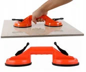 Narzędzia glazurnicze - Przyssawka Uchwyt Do Szyb Szkła Glazury Płytek - miniaturka - grafika 1