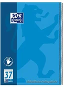 Papier do drukarek - Oxford OXFORD blok do College dla osób leworęcznych, A4 +, linie/krawędzi po lewej i po prawej stronie, 80 arkuszy, 90 G/M wygląd Paper, 10-Pack 100050404 - miniaturka - grafika 1