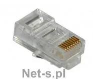 LIBOX Wtyk telefoniczny 8P8C RJ45 100 szt LB0003 Libox Lb0003 - Kable miedziane - miniaturka - grafika 3