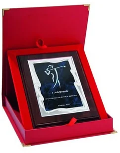 UPOMINKARNIA Dyplom Z Tworzywa Sztucznego Z Metalową Blaszką Grawerowany + Etui victoriasport-HG85+ETUI-0 - Gadżety dla kibiców - miniaturka - grafika 3