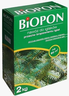 Biopon Nawóz przeciwko brązowieniu igieł 2 kg 1140 ACASTO - Nawozy ogrodnicze - miniaturka - grafika 2