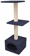 Drapaki dla kotów - Croci croci c6020852 drzewo Munich na zadrapania, 35 x 35 x 106 cm, niebieski - miniaturka - grafika 1