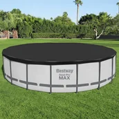 Akcesoria do basenów - Bestway Pokrywa na basen Flowclear Fast Set, 555 cm vidaXL - miniaturka - grafika 1