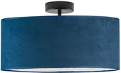 Lampy sufitowe - LYSNE Lampa salonowa WENECJA VELVET fi 40 cm kolor morski 14627V/9 kolor morski - miniaturka - grafika 1