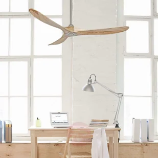 Casa Fan Wentylator sufitowy Eco Genuino 152 chrom/drewno - Wentylatory sufitowe - miniaturka - grafika 2