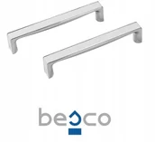 Akcesoria do armatury i ceramiki - Besco Uchwyt Wannowy Oxa White Modern Quadro Mia - miniaturka - grafika 1