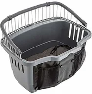 Koszyki rowerowe - Ferplast Kosz rowerowy dla małych psów Atlas Bike 20 Rapid kosz rowerowy dla małych psów do 7 kg z nadającą się do prania poduszką, pudełko transportowe dla zwierząt domowych, 47 x 35,5 x 34,5 cm, sza - miniaturka - grafika 1