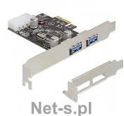 Delock karta pci express -> 2x USB 3.0 - Kable komputerowe i do monitorów - miniaturka - grafika 3