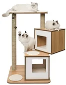 Drapaki dla kotów - Catit Drapak stojący dla kota Vesper Double |Żwirek GRATIS dla zamówień powyżej 120zł! - miniaturka - grafika 1