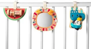 Lilliputiens LILLIPUTIENS Zestaw drewnianych zawieszek aktywizujących Nosorożec Marius 9 m+ solution-bc-7767-0 - Gryzaki dla dzieci - miniaturka - grafika 11