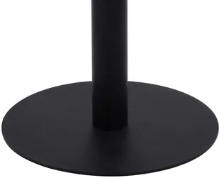 vidaXL Stolik bistro, ciemnobrązowy, 80 cm, MDF - Stoły - miniaturka - grafika 3