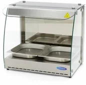 Szafy i witryny grzewcze - MAXIMA Witryna grzewcza Maxima - 1 poziom - 2x 1/2 GN MAXIMA 09400750 - miniaturka - grafika 1