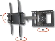 Uchwyty do telewizora - Techly Wandhalterung LCD TV LED 32-55" FullMotion Slim ICA-PLB-148M - miniaturka - grafika 1