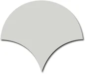 Płytki ceramiczne - Equipe Scale Fan Mint 10,6x12 - miniaturka - grafika 1