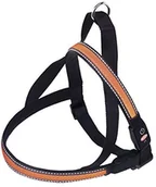 Smycze dla psów - Nobby LED norweskie naczynia - Flesh Mesh, s, pomarańczowy 78236-04 - miniaturka - grafika 1