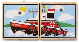 Melissa&Doug Klocki sześcienne dźwiękowe pojazdy 11272 702950 - Klocki - miniaturka - grafika 7