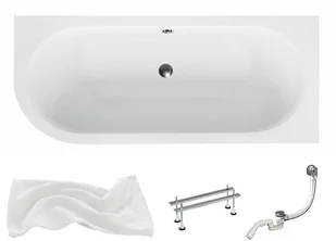 Besco Wanna 170x75 Avita Slim Prawa + Syfon #WAV-170-NPS - Wanny - miniaturka - grafika 4