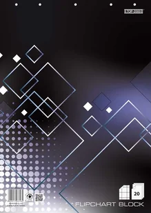 Hamelin Flipchart 900X640 w kratkę 20 kartek - Zeszyty szkolne - miniaturka - grafika 2