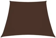 Parasole ogrodowe - vidaXL Trapezowy żagiel ogrodowy, tkanina Oxford, 3/4x2 m, brązowy 135846 - miniaturka - grafika 1