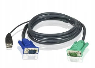 ATEN KVM Cable (HD15-SVGA, USB, USB) -1.2 m 2L-5201U - Kable - miniaturka - grafika 3