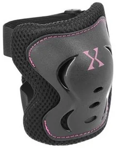 Nils Extreme H320 CZARNO-RÓŻOWY ROZM. L ZESTAW OCHRANIACZY EXTREME 16-60-123 - Ochraniacze - miniaturka - grafika 12