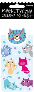 Henry Zakładka magnetyczna - Koty - Zakładki do książek - miniaturka - grafika 2