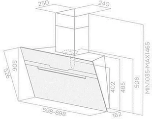 Elica MAJESTIC WH/A/60 WHITE - Okapy kuchenne - miniaturka - grafika 3