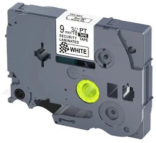 Brother TZ-SE2 / TZe-SE2, 9mm x 8m, czarny druk / biały podkład, bezpieczeństwo, taśma zamiennik - Papier do drukarek Brother TZ-SE2 / TZe-SE2, 9mm x 8m, czarny druk / biały podkład, bezpieczeństwo, taśma zamiennik - Papier do drukarek - miniaturka - grafika 1