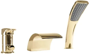 Rea Bateria wannowa Riven Gold B0497 - Baterie wannowe i prysznicowe - miniaturka - grafika 2