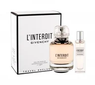 Zestawy perfum damskich - Givenchy L´Interdit zestaw Edp 80 ml + Edp 15 ml dla kobiet - miniaturka - grafika 1