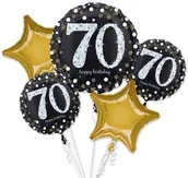 Balony i akcesoria - AMSCAN Bukiet balonów foliowych na 70 3787801 - miniaturka - grafika 1