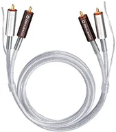 Kable - Oehlbach Silver Express Plus 2.0 m Wymiary, Phono NF cinch audio kabel z dodatkowych przewodów rurowych, 2000 MM, srebrny (D1C2603) - miniaturka - grafika 1