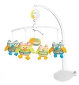 Karuzele dla niemowląt - BabyOno Muzyczna Karuzela Sowy 1371-BO - miniaturka - grafika 1