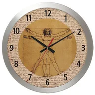 Zegary - Leonardo Zegar aluminiowy thin - miniaturka - grafika 1