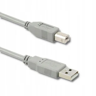 Qoltec Kabel USB Kabel USB 2.0 A męski | USB B męski | 5m 50392 - Kable komputerowe i do monitorów - miniaturka - grafika 3
