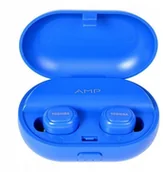 Słuchawki - Toshiba Earbuds Cord Free BT900E niebieskie (RZE-900E) - miniaturka - grafika 1