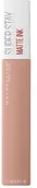 Szminki - Maybelline New York Lippenstift Super Stay Matte ink unnude 55 Driver, 1er Pack (1 X 5 ML) 3600531469429 - miniaturka - grafika 1