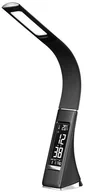 Lampy stojące - Solight LED Lampa stołowa ściemnialna z wyświetlaczem LED/6W/230V czarny - miniaturka - grafika 1