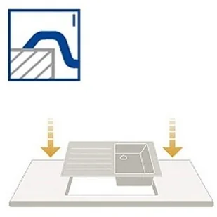 Villeroy & Boch Architectura 50 fossil 3350 01 KD - Zlewozmywaki - miniaturka - grafika 6