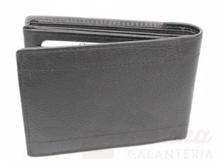 Wild Portfel Męski Skórzany AW Skóra Licowa Duży Poziomy Bez Zapięcia - Portfele - miniaturka - grafika 5