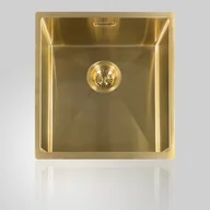 Zlewozmywaki - Reginox ZŁOTO MIAMI 40x40 GOLD R30714 - miniaturka - grafika 1