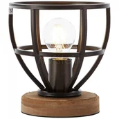 Lampy stojące - Brilliant Matrix Lampa stołowa Czarny 1-punktowy Przemysłowy/Rustykalny/Loft Obszar wewnętrzny Matrix Czas dostawy od 6-10 dni roboczych 92610/76 - miniaturka - grafika 1