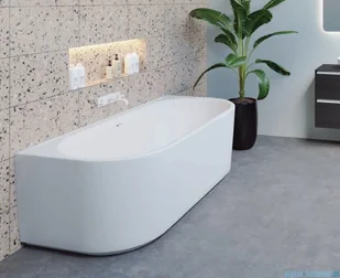 Riho Desire Back2wall LED wanna przyścienna z hydromasażem Sparkle Mood i oświetleniem 180x84cm BD07005S1WI1170 - Wanny z hydromasażem Riho Desire Back2wall LED wanna przyścienna z hydromasażem Sparkle Mood i oświetleniem 180x84cm BD07005S1WI1170 - Wanny z hydromasażem - miniaturka - grafika 4