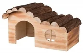 Akcesoria dla gryzoni - Trixie Domek Hanna Natural Living opalany 41 × 21 × 23 cm - miniaturka - grafika 1
