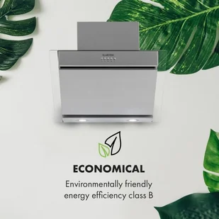 Klarstein Zola 60 Srebrny (CGCH3-Zola60) - Okapy kuchenne - miniaturka - grafika 3