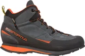 Sprzęt wspinaczkowy - La Sportiva Boulder X Mid Buty Mężczyźni, carbon/flame EU 46 2020 Buty podejściowe 17E900304-46 - miniaturka - grafika 1